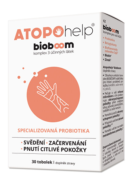 AtopoHelp bioboom probiotika 30 tob.