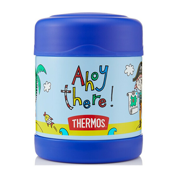 FUNtainer Thermos per bambini con cannuccia - pirata 290 ml