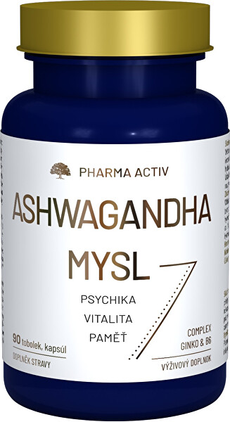 Ashwagandha - mysl 90 tobolek