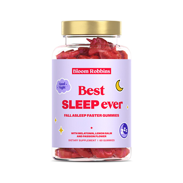 Best sleep ever - gumové bonbony pro podporu spánku 60 ks