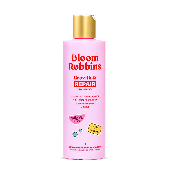 Growth & Repair shampoo - šampon na regeneraci pro barvené a poškozené vlasy 250 ml