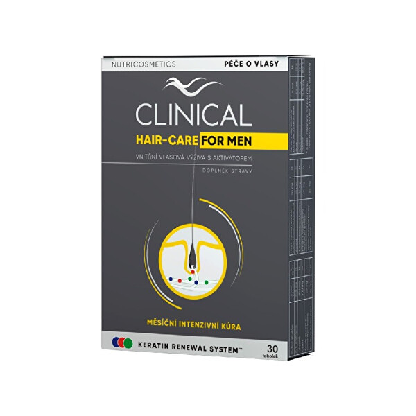 Clinical Hair - Care for men 30 tobolek – kúra na 1 měsíce