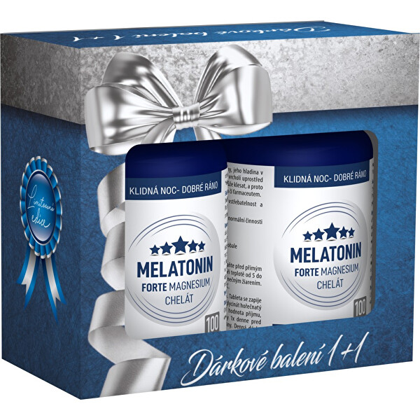 Melatonin Forte Magnesium chelát 100 + 100 tablet