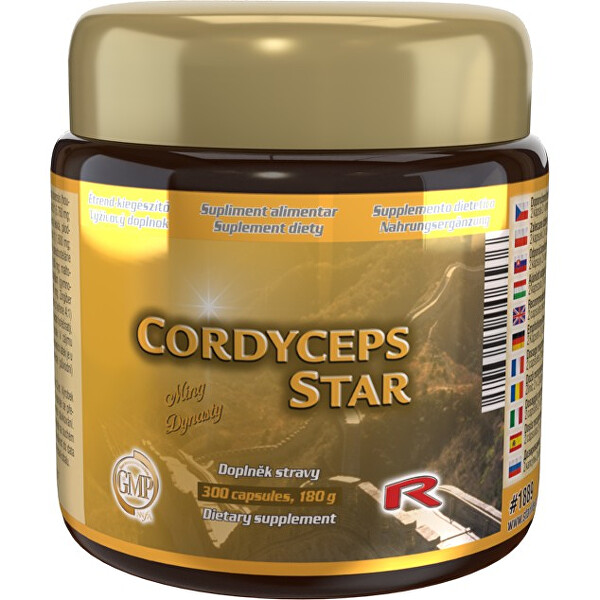 Cordyceps star 300 kapslí