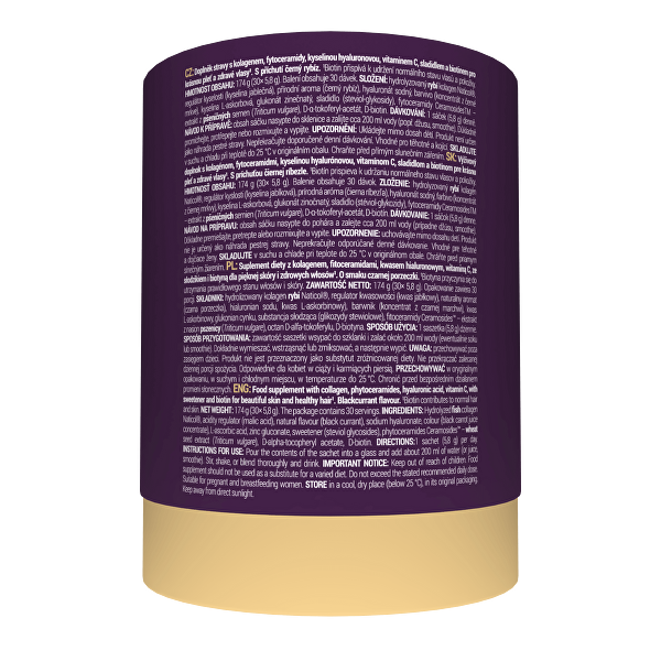 Beauty Complex Collagen – Černý rybíz 30 sáčků