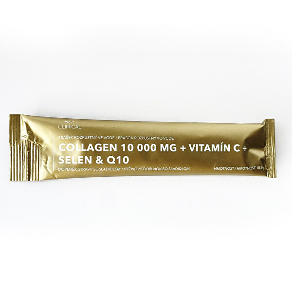Collagen 10000 mg + vitamín C + selen + Q10 30 sáčků x 10.7 g