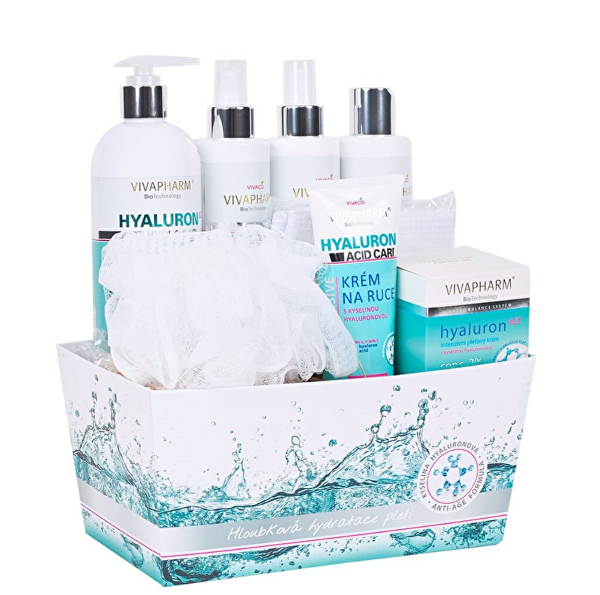 Dárkové balení kosmetiky s kyselinou hyaluronovou