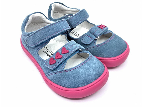 Scarpe da passeggio barefoot per bambini Tery rosa