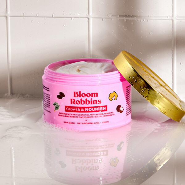 Growth & nourish mask - maska pro růst vlasů s kofeinem 250 mll