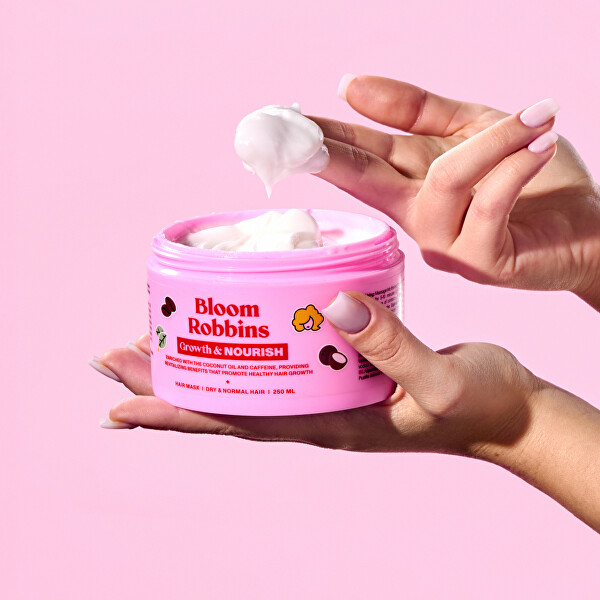 Growth & nourish mask - maska pro růst vlasů s kofeinem 250 mll