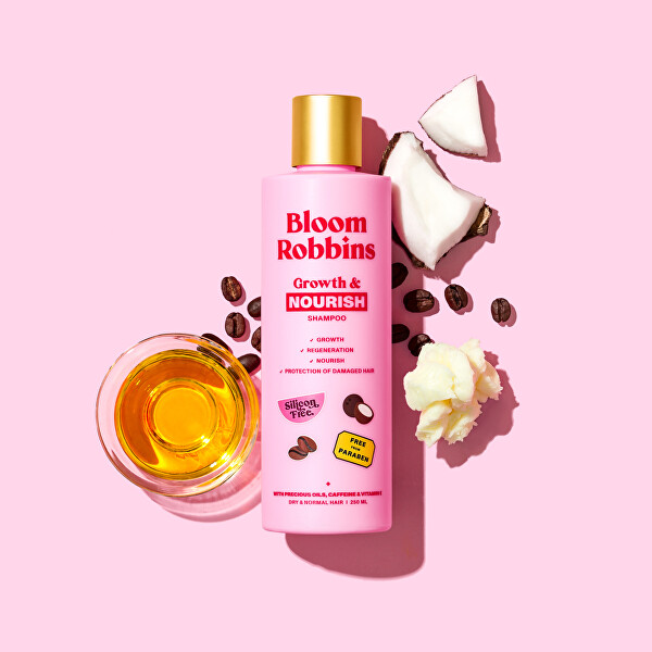 Growth & Nourish shampoo - šampon pro výživu a růst vlasů 250 ml