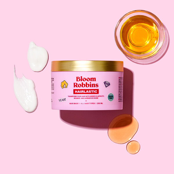 Hairlastic mask - maska na vlasy s ricinovým olejem na podporu elasticity 250 ml