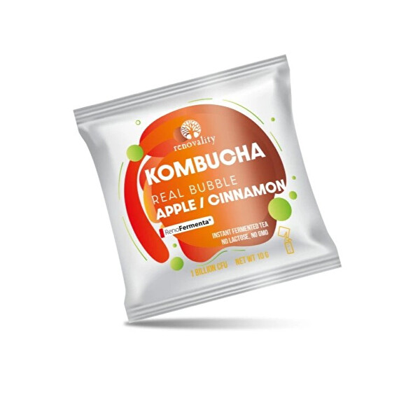 Kombucha Real Bubble Apple/Cinnamon 10 ks