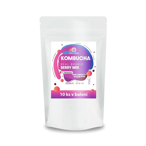 Kombucha Real Bubble Berry Mix 10 ks