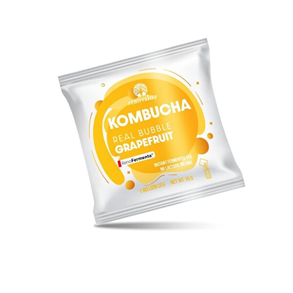 Kombucha Real Bubble Grapefruit 10 ks