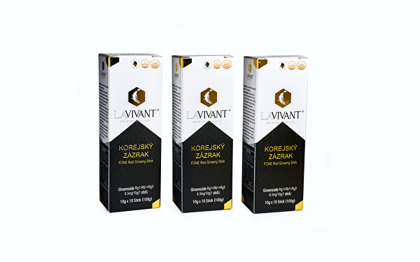 Korejský zázrak - ženšen a byliny - extrakt 30 x 10 g