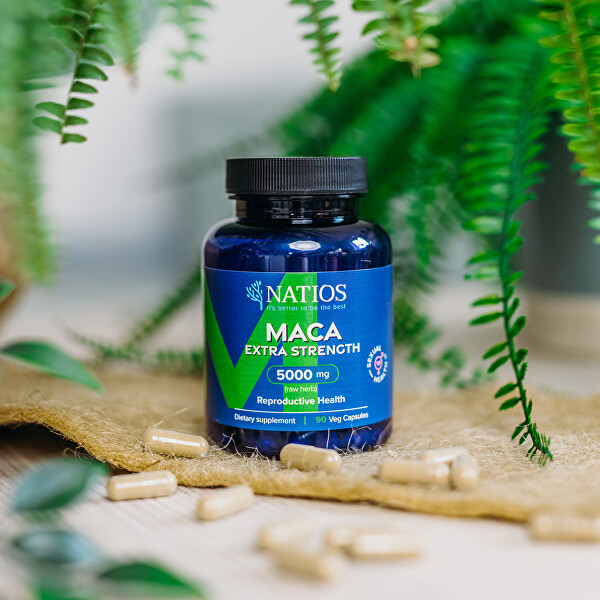 Maca Extract 5000 mg 90 veganských kapslí