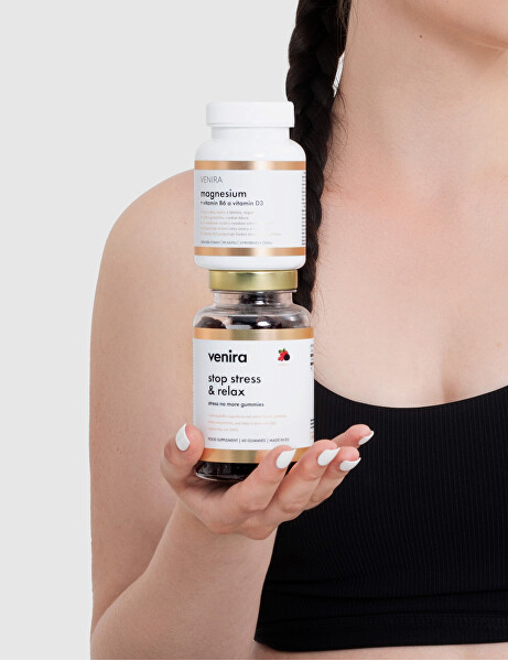 Magnesium s vitaminem B6 a vitaminem D 90 kapslí