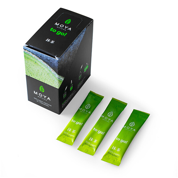 Matcha To Go! Traditional organic japanese green tea - 24 x 1,5 g