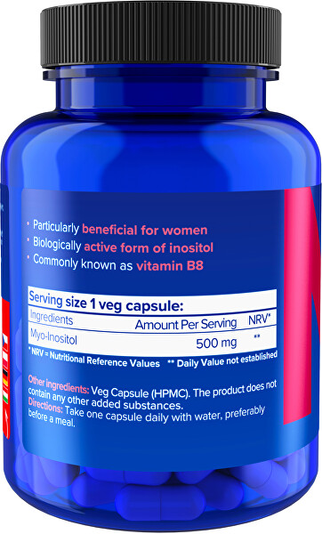 Myo-Inositol 500 mg 90 veganských kapslí