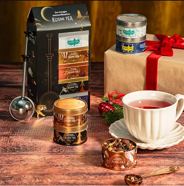 Organic Vánoční dárkový set 2025 - 5 miniatur se sítkem 101 g