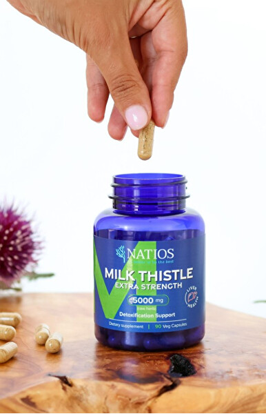 Ostropestřec 5000 mg 90 veganských kapslí