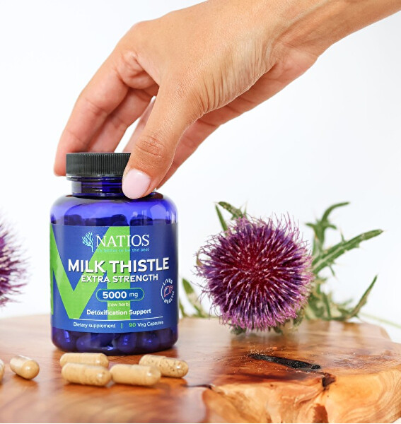 Ostropestřec 5000 mg 90 veganských kapslí
