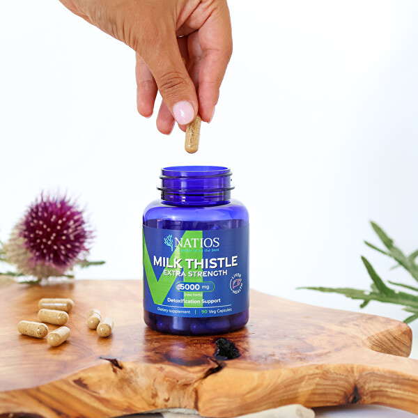 Ostropestřec 5000 mg 90 veganských kapslí