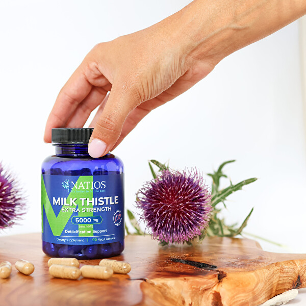 Ostropestřec 5000 mg 90 veganských kapslí