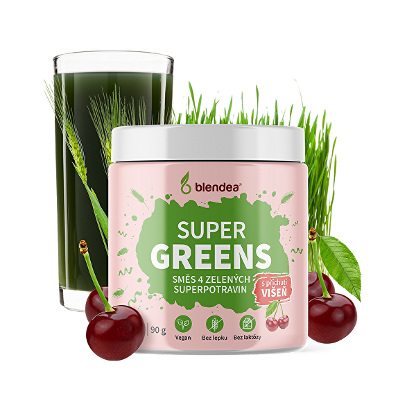 Supergreens Višeň BIO 90 g