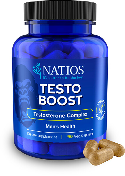 TestoBoost - Komplex 11 složek 90 veganských kapslí