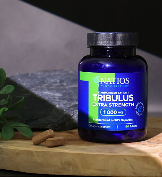 Tribulus Extract 90% saponins 1000 mg 90 veganských tablet