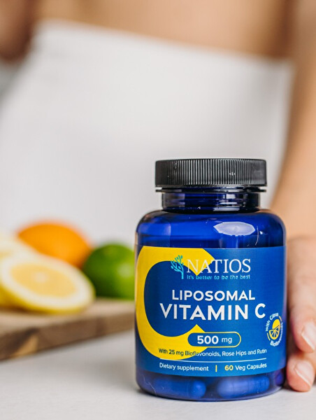 Vitamin C Liposomální 500 mg 60 veganských kapslí