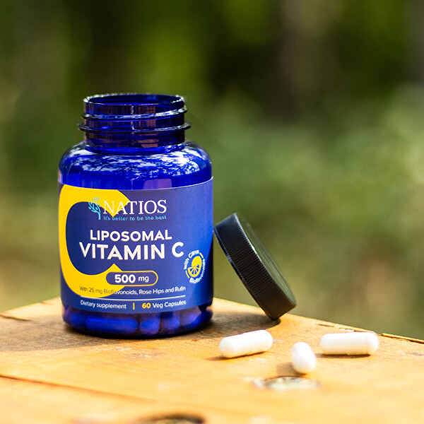 Vitamin C Liposomální 500 mg 60 veganských kapslí