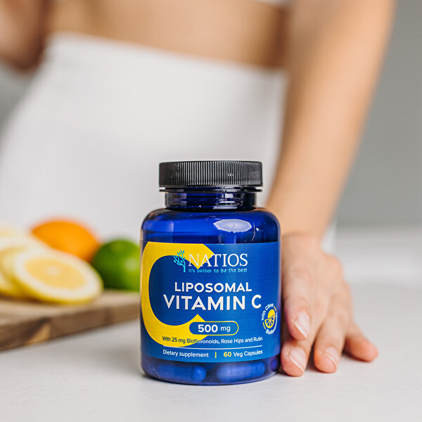 Vitamin C Liposomální 500 mg 60 veganských kapslí
