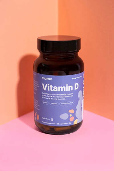 Vitamin D pro těhotné ženy 60 kapslí
