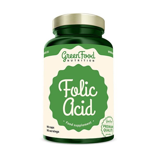 Folic Acid 90 kapslí