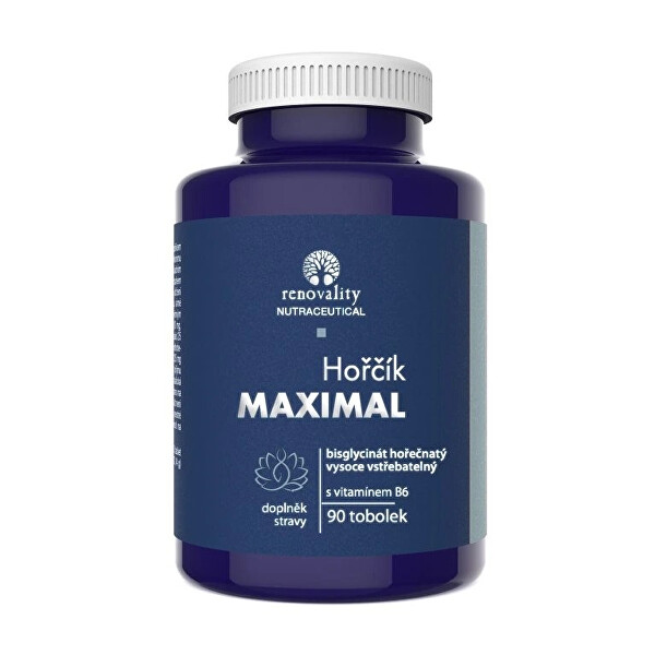 Hořčík s vitamínem B6 90 tobolek
