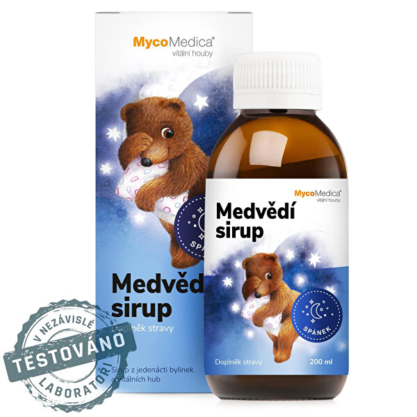 Medvědí sirup 200 ml + tetování ZDARMA