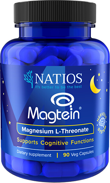 Magtein, Magnesium L-threonate 90 veganských kapslí