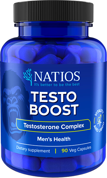 TestoBoost - Komplex 11 složek 90 veganských kapslí
