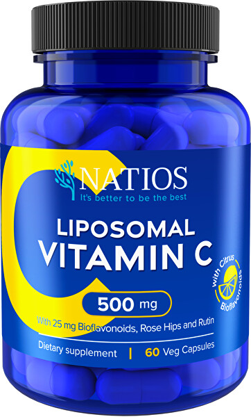Vitamin C Liposomální 500 mg 60 veganských kapslí