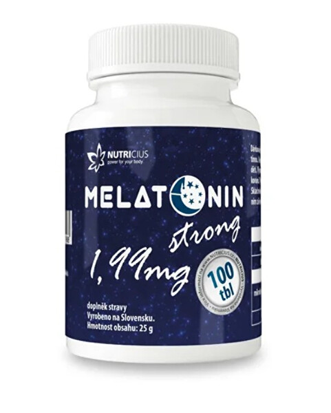 Melatonin strong 1,99 mg 100 tablet