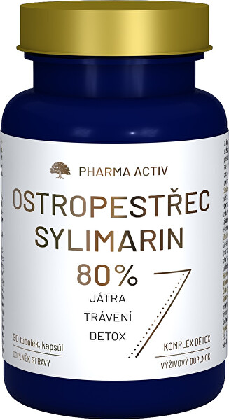 Ostropestřec Sylimarin 80 % 90 tobolek