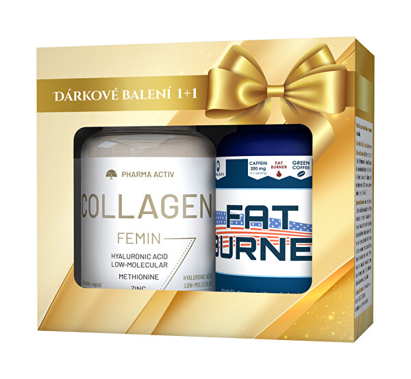Collagen Femin 90 tobolek + Fat Burner 90 kapslí