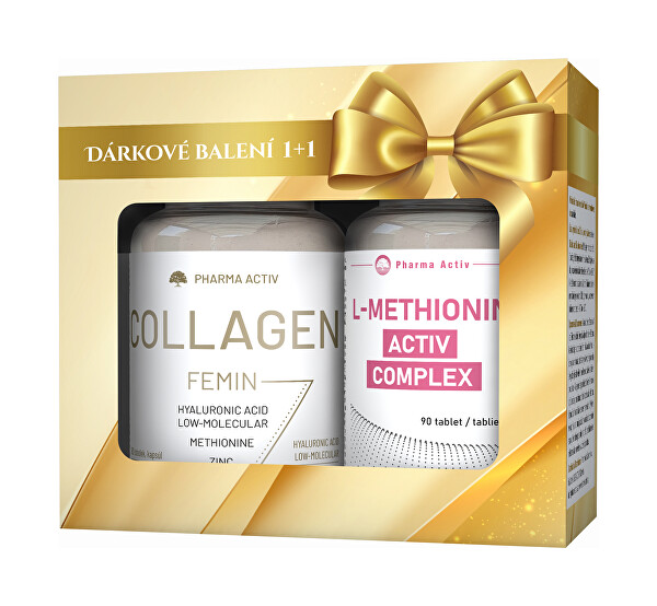 Collagen Femin 90 tobolek + L-methionin Activ 90 tablet