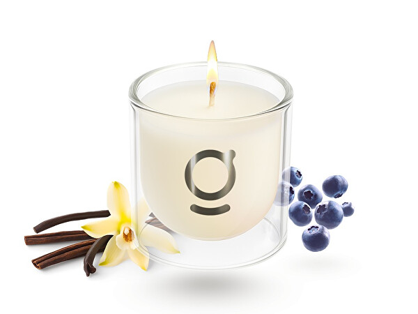 Sójová svíčka Gubi borůvka & vanilka 200 g