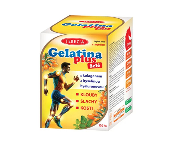 Gelatina plus želé 120 kusů