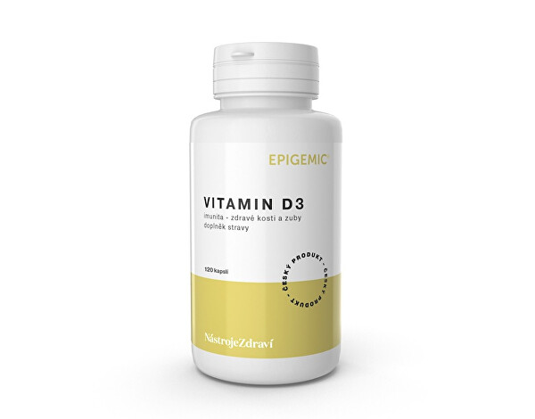 Vitamin D3 120 kapslí