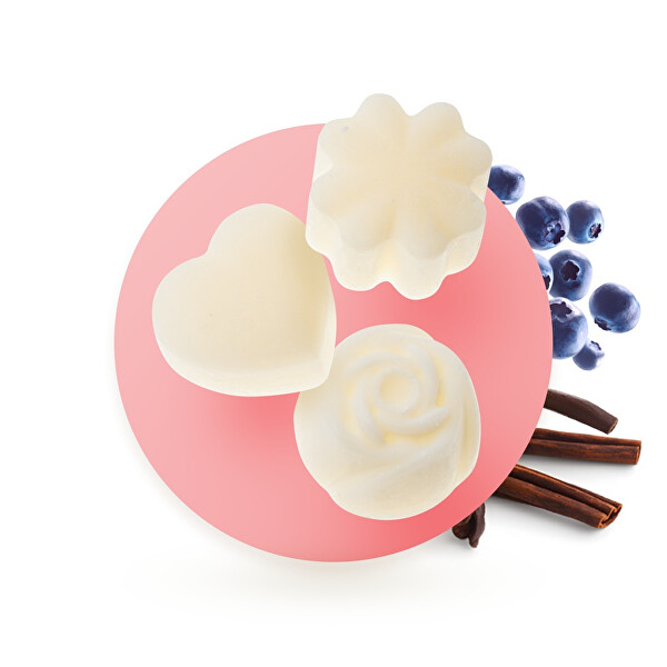 Vonný vosk Gubi borůvka & vanilka 12 kusů /80 g